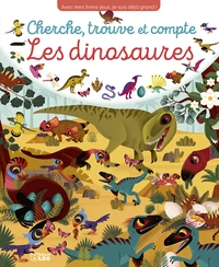 Cherche, trouve et compte Les dinosaures