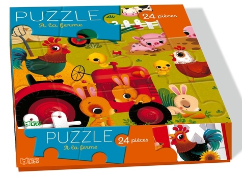 Puzzle à la ferme. 24 pièces