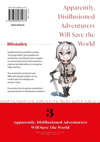 Apparently, Disillusioned Adventurers Will Save the World Tome 3