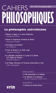 La philosophie autricienne