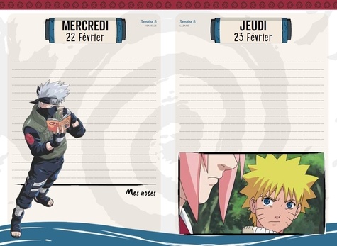 Calendrier Naruto Shippuden de Masashi Kishimoto - Grand Format - Livre -  Decitre