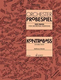 Test Pieces for orchestral Auditions Double Bass