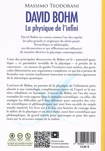 David Bohm. La physique de l'infini 3e édition