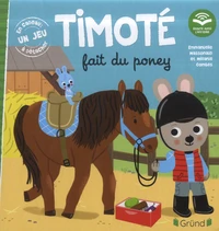 Timoté fait du poney