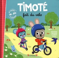 Timoté fait du velo