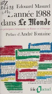 L'Année 1988 dans "Le Monde"