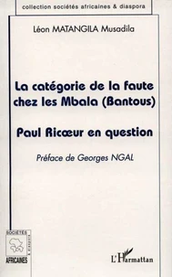 La catégorie de la faute chez les Mbala (bantous)