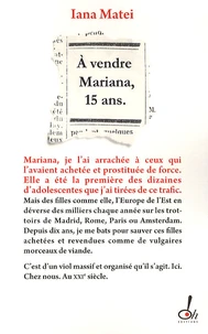 A vendre : Mariana, 15 ans