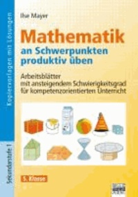 Mathematik an Schwerpunkten produktiv üben - 5. Klasse - Arbeitsblätter mit ansteigendem Schwierigkeitsgrad für kompetenzorientierten Unterricht.