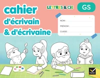Cahier d'écrivain & d'écrivaine Lettres & Cie GS