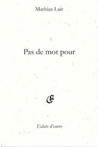 Pas de mot pour