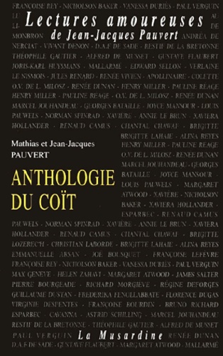Anthologie Du Coit - Occasion