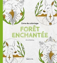 Livre de coloriage Forêt enchantée