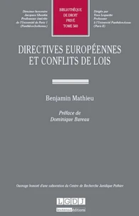 Directives européennes et conflits de lois