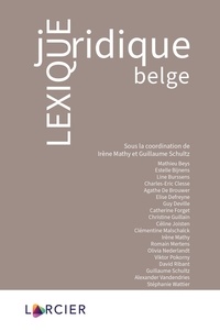 Mathieu Beys et Estelle Bijnens - Lexique juridique belge.