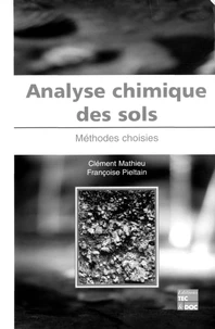 Analyse chimique des sols