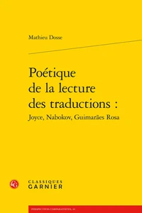 Poétique de la lecture des traductions
