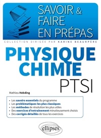 Mathieu Hebding - Physique-Chimie PTSI.