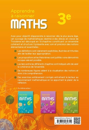 Maths 3e Apprendre à raisonner