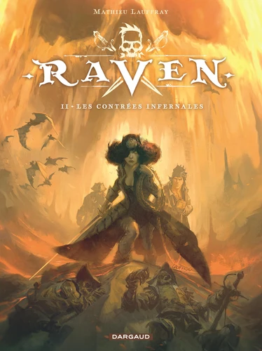 Couverture de Raven n° 2 Les contrées infernales