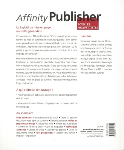 Affinity Publisher pour les maquettistes