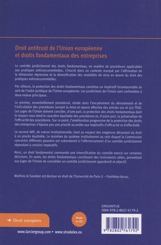 Droit antitrust de l'Union européenne et droits fondamentaux des entreprises