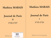 Mathieu Marais - Journal de Paris (1715-1727) 2 volumes.