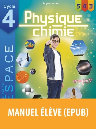 Physique-chimie cycle 4 (5e/4e/3e) Espace  Edition 2016