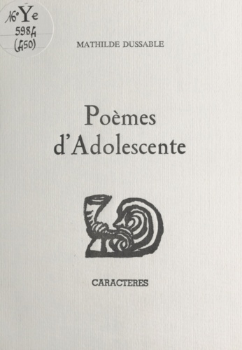 Poèmes d'adolescente