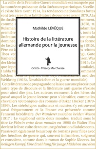 Mathilde Lévêque - Histoire de la littérature allemande pour la jeunesse.