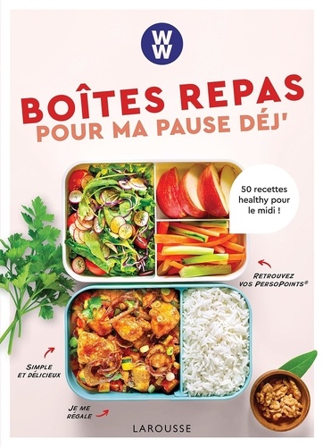 Boîtes repas pour ma pause déj'. 50 recettes healthy pour le midi !