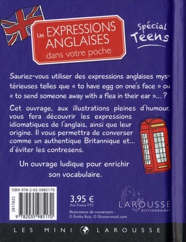 Les expressions anglaises dans votre poche. Spécial Teens - Occasion