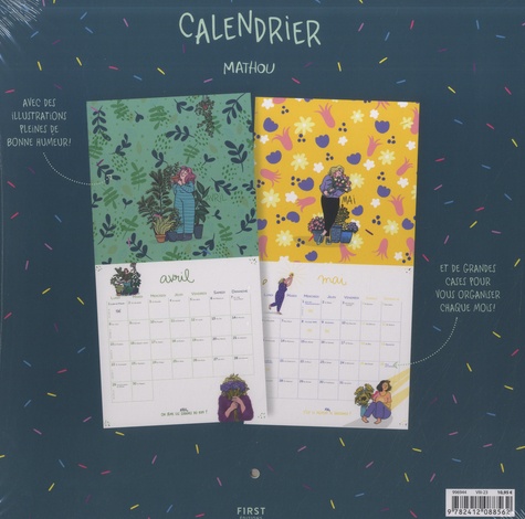 Calendrier Mural Inge Löök 2026 - Édition Allemande, Format 25,5 X 22 Cm | Illustrations Humoristiques Des "tantes"