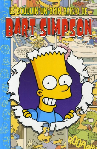 Matt Groening - Le bouquin un brin barjo de Bart Simpson.