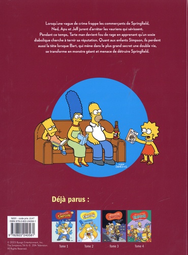 Les illustres Simpson Tome 5 Une pagaille de dingue !