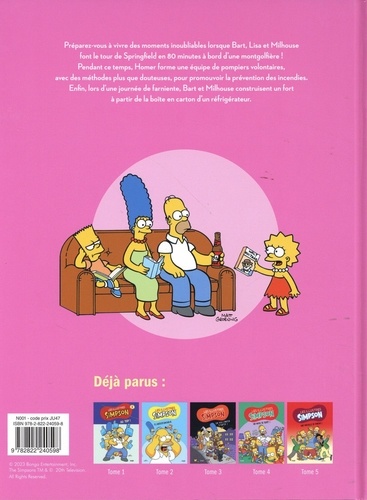 Les illustres Simpson Tome 6 A couper le souffle