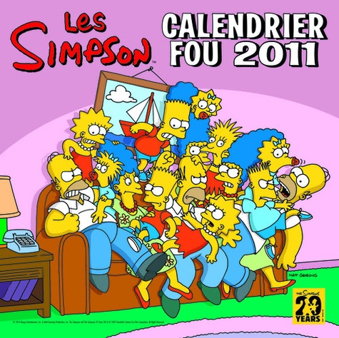 Les Simpson, Calendrier fou 2011