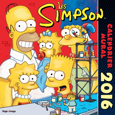 Calendrier 2015 Les Simpson
