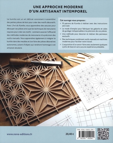 L'art du Kumiko. Apprendre à réaliser de beaux panneaux décoratifs en bois