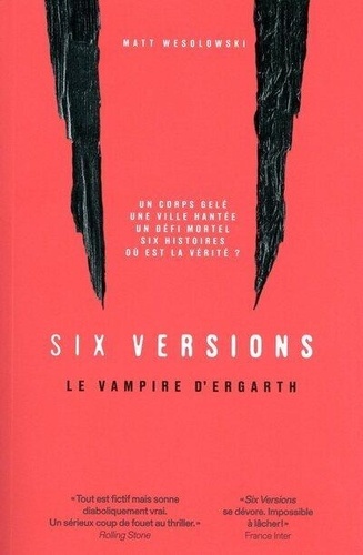 Six Versions Tome 4 Le vampire d'Ergarth