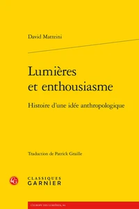 Lumières et enthousiasme
