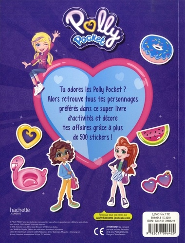 500 stickers Polly Pocket