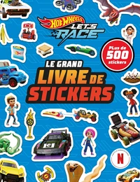 Le grand livre de stickers Hot Wheels Let's race