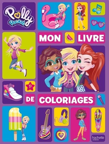 Mon livre de coloriages Polly Pocket