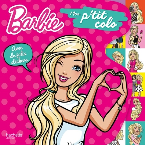  Mattel - Mon p'tit colo Barbie - Avec de jolis stickers.