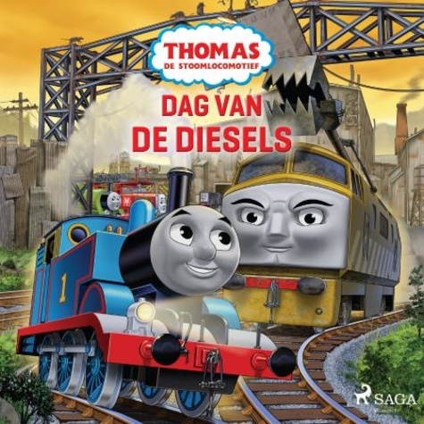  Mattel et Ellen Hosmar - Thomas de Stoomlocomotief - Dag van de Diesels.