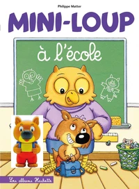 Mini-Loup à l'école avec figurine
