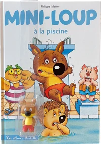 Mini-Loup à la piscine