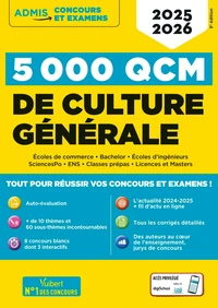 5000 QCM de culture générale