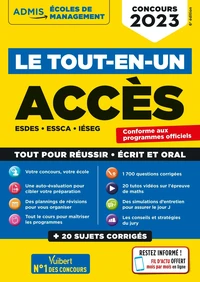 Concours ACCES. ESDES, ESSCA, IESEG